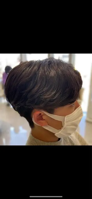 パーマ メンズ メンズ縮毛矯正 ♠️店長下平隼人のヘアスタイル