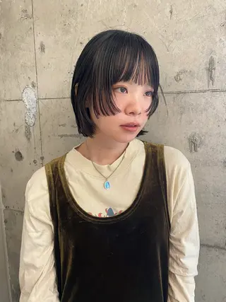 ショート 永田 愛莉のヘアスタイル