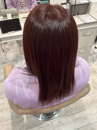 ロング カラー メンズ 村井 茜のヘアスタイル