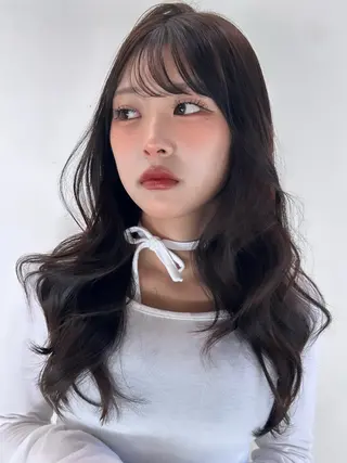 セミロング 剣持友希/ifh iizuka/高崎のヘアスタイル