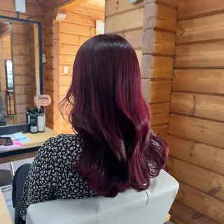 ロング BREKもりの里店所属・川原 彰馬のヘアスタイル