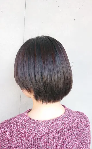 ショート パーマ 宮本 秀人のヘアスタイル