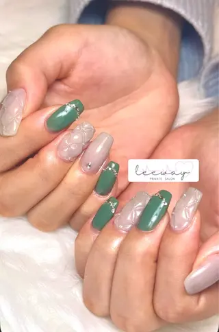 ネイル 自爪育成／ケアサロン 🤍leewayのネイルデザイン