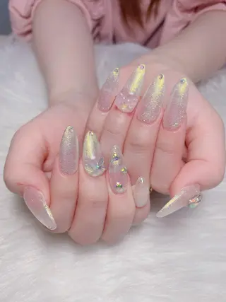 ネイル MiKi Nai池袋 長さだし得意のネイルデザイン