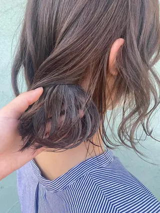 ミディアム カラー ☔️サロンモデル募集 ☔️セイラ☔️のヘアスタイル
