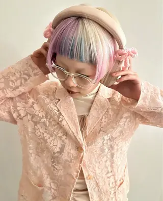 ショート カラー 榛地 渉馬のヘアスタイル