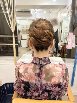 ヘアアレンジ ヘアメイク あゆのヘアスタイル