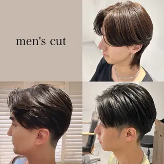 メンズ レイヤーカット🐺 ヒナ🩶のヘアスタイル