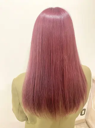 ロング カラー 茂原 麻生のヘアスタイル