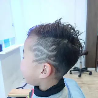 キッズ ショート 小林 伸行のヘアスタイル