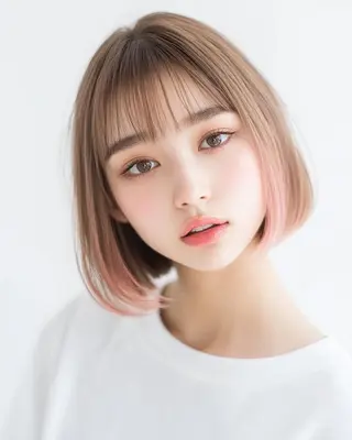 Akari 小顔カット💐のヘアスタイル