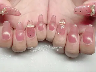 ミディアム Quick Sukarupu 高田馬場店所属・Quick Sukarupuのネイルデザイン