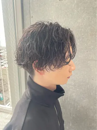 パーマ メンズ メンズモテパーマ💙 fuwaのヘアスタイル
