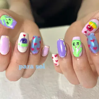 ネイル para ☀︎ sol by BECK所属・Para Sol nail　Maoのネイルデザイン