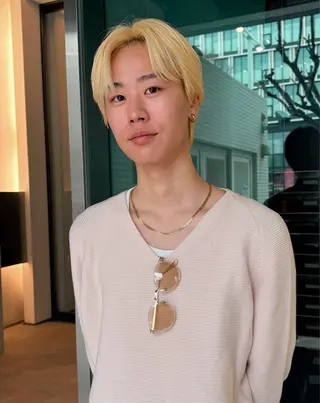 ショート DEAN所属・KEIGO/パーマ ハイトーン/DEANのヘアスタイル