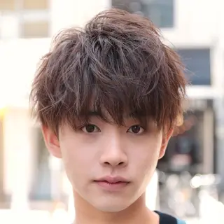 パーマ カラー メンズ PERCUT 天王寺店所属・上向井 真志【メンズ美容師】のヘアスタイル