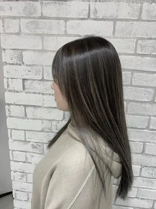 ロング カラー パーマ ヘアアレンジ filo byFeria渋谷所属・縮毛矯正/美髪 髪質改善/石田幸輔のヘアスタイル