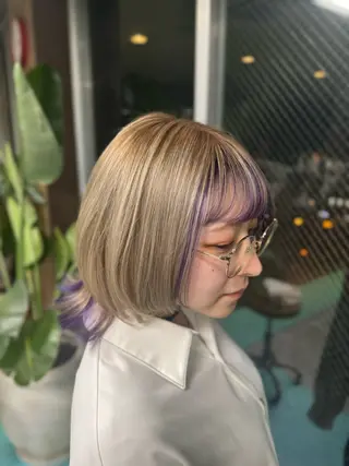 ミディアム カラー Viage （ビアージュ）のヘアスタイル