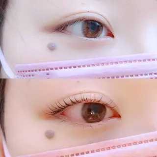 マツエク・マツパ eyelash/eyebrow　salon Fika所属・水軒 朋美のマツエク・マツパデザイン
