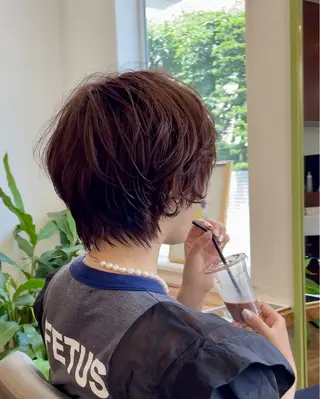 ショート カラー GROW middle所属・山梨 洸のヘアスタイル