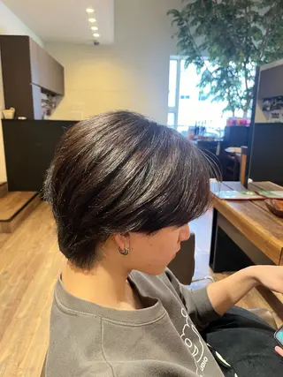 ショート メンズ 小川 孝太のヘアスタイル