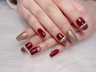 セミロング MiKi Nail 池袋のネイルデザイン
