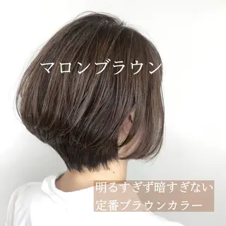 ショート カラー 🥀韓国アイドルヘア 𝐡𝐚𝐫𝐮🥀のヘアスタイル