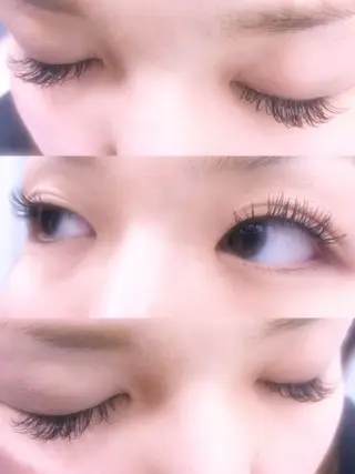 マツエク・マツパ 保子 祐里香のヘアスタイル