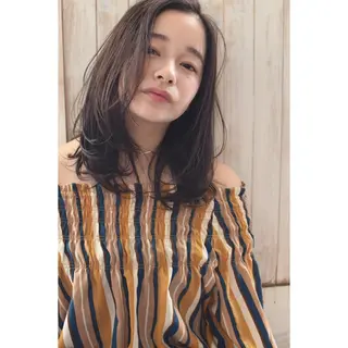 セミロング カラー パーマ メンズ 南堀江🌿パーマ Tetsu【テツ】のヘアスタイル