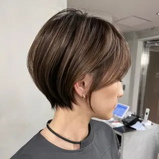 ショート LAVEL 代表 住吉　創のヘアスタイル
