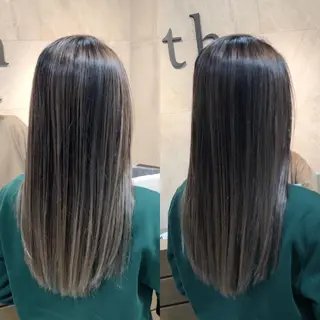 ロング カラー lafith hair leco所属・西金 徹のヘアスタイル