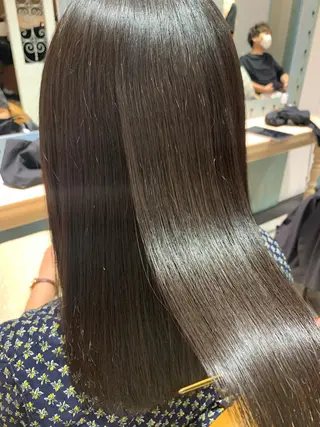 セミロング カラー パーマ ヘアアレンジ ネイル マツエク・マツパ Lond jeloud 名古屋所属・髪質改善 の達人/杉原碧仁のヘアスタイル