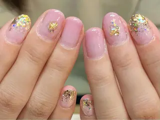 ショート カラー ネイル ネイルサロン リリーブランシュ所属・森 瑞紀のネイルデザイン