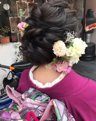 ヘアアレンジ 玉木 育実のヘアスタイル