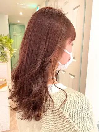 ロング Kanami/韓国風 /艶カラーのヘアスタイル
