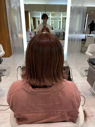 ミディアム カラー ✨ダメージを感じない 美髪ヘア✨　野口春貴のヘアスタイル