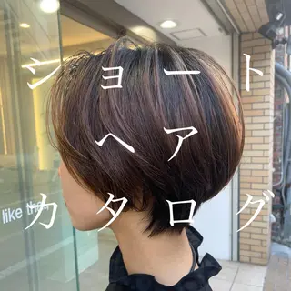 ショート 🟤TAP🟤 木曳野　金沢店のヘアスタイル