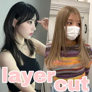 ロング MOE🐈‍⬛🎀 エクステ/ワンホンのヘアスタイル