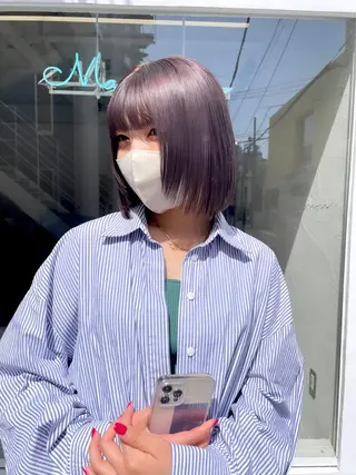ミディアム Masena所属・💎韓国風レイヤー /ボブ💎Namiのヘアスタイル