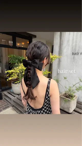 ヘアアレンジ 飯島 美海のヘアスタイル