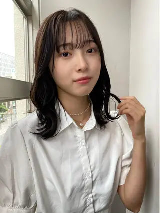 ミディアム カラー アレンジ指名 no.1✨ｈａｋｏのヘアスタイル