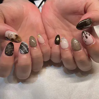 ネイル 糀屋 彩奈のネイルデザイン