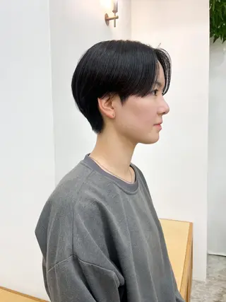 ショート こっくりカラー/艶髪 /amy.山口瑞稀のヘアスタイル