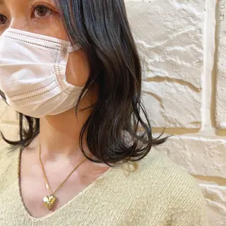 ミディアム Loem【ロエム】所属・RINA 【Loem】のヘアスタイル