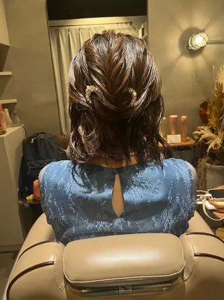 ヘアアレンジ one chair所属・one  chair natsumiのヘアスタイル