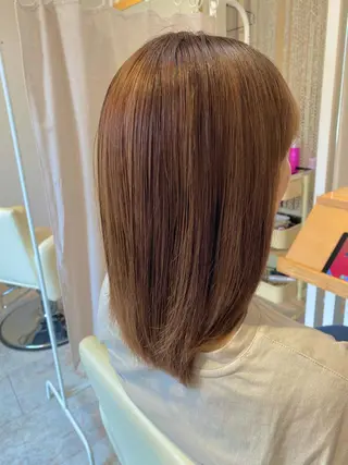 セミロング カラー Design Color🐰アユミのヘアスタイル