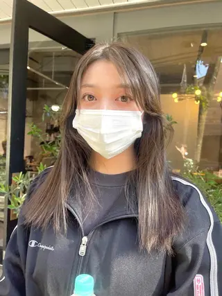 セミロング ano @anomukuiのヘアスタイル