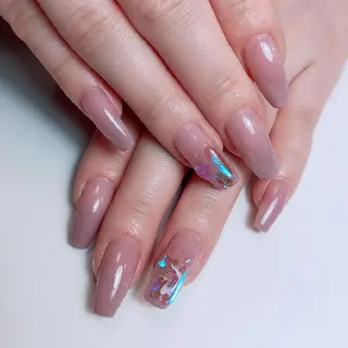 ロング ネイル ☺︎山部 志麻☺︎のネイルデザイン