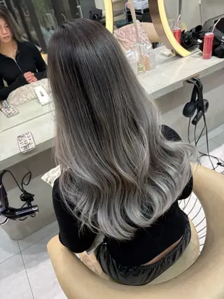 ロング カラー 北九州①の艶髪師♥️ ♣️♦️♠️翔大のヘアスタイル