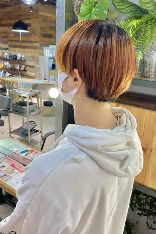 ショート メンズ 菊地 紗矢のヘアスタイル